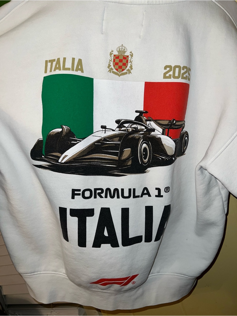 Formula 1 x Pacsun Monza Italy Il Tricolore Hoodie Size M - Picture 7 of 13